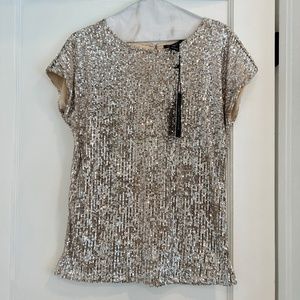 Woman's Rachel Zoe Sequence Short Sleeve Dress Shirt Size XS